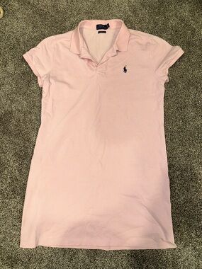 Ralph Lauren Light Pink Polo Mesh Mini
